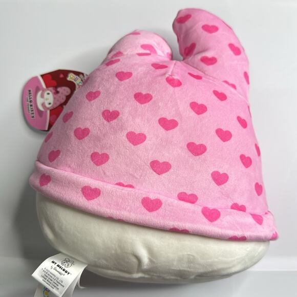 NWT Squishmallows My Melody 10” Sanrio with Hearts Valentines - Picture 2 of 3